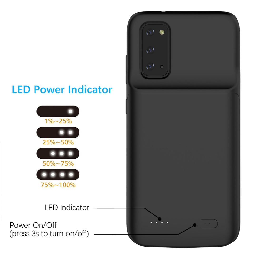 Samsung Galaxy S20 Battery Case (4800 mAh) Image 4