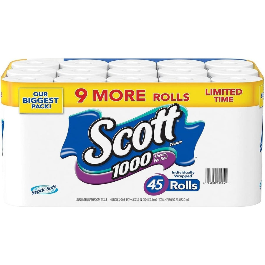 Scott 1000-Sheet Limited Edition Bath Tissue (45 rolls) Image 1