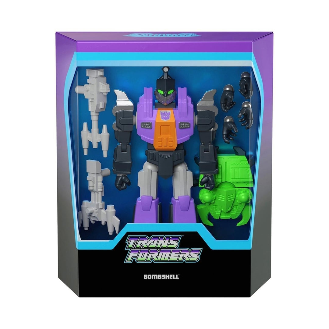 Transformers Ultimates Bombshell Afig Wave 1 90s Euro Master Figure Super7 Image 3