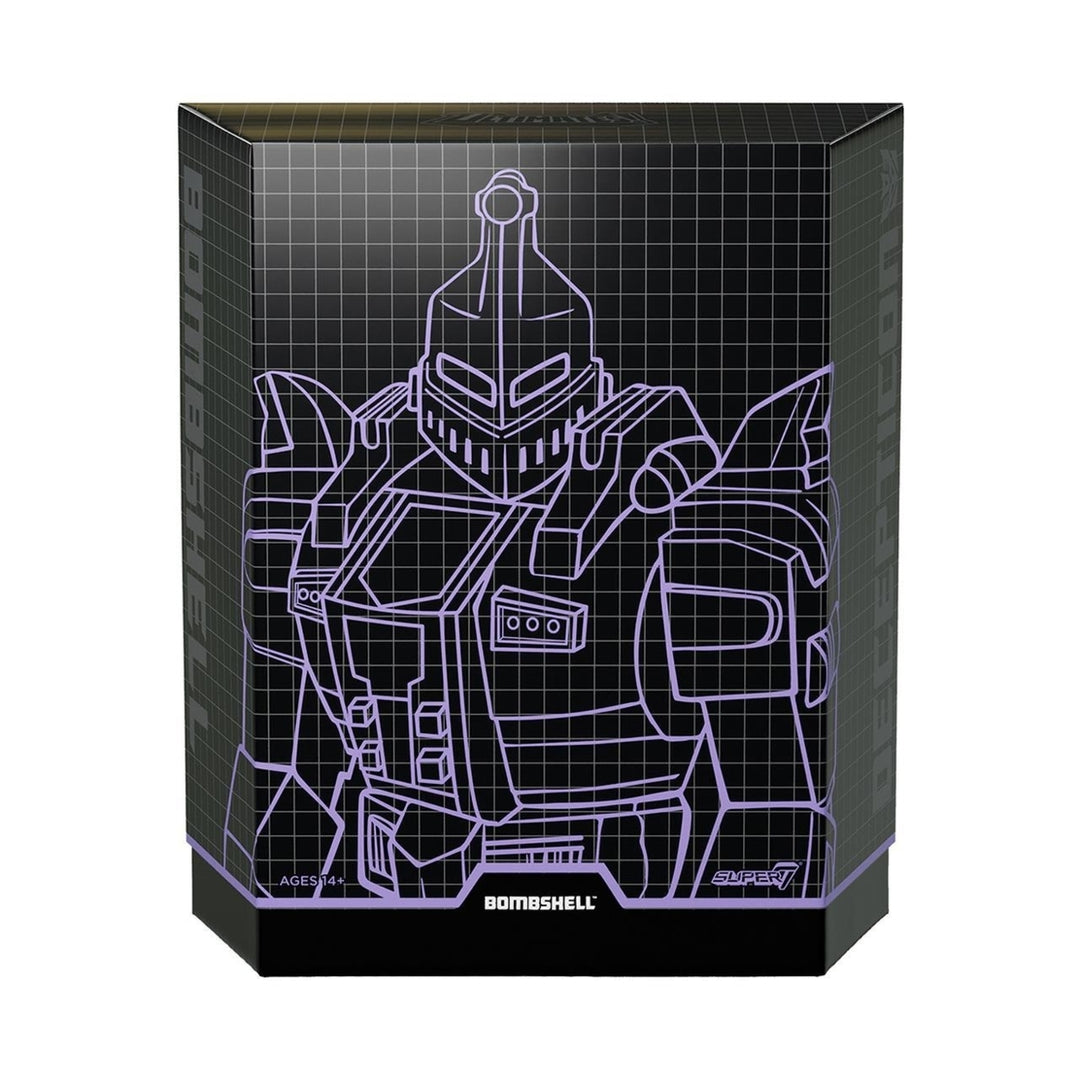 Transformers Ultimates Bombshell Afig Wave 1 90s Euro Master Figure Super7 Image 4