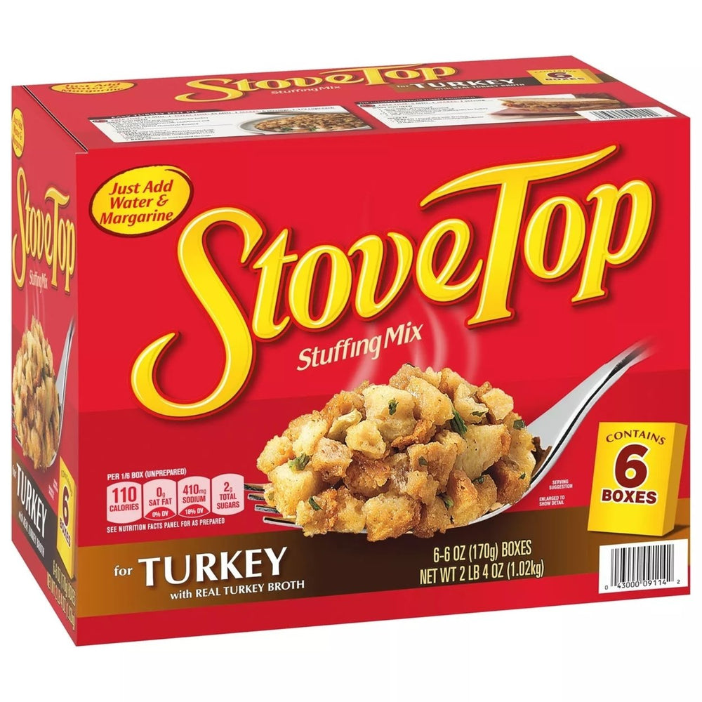 Kraft Stove Top Turkey Stuffing Mix 6 Ounce (Pack of 6) Image 2