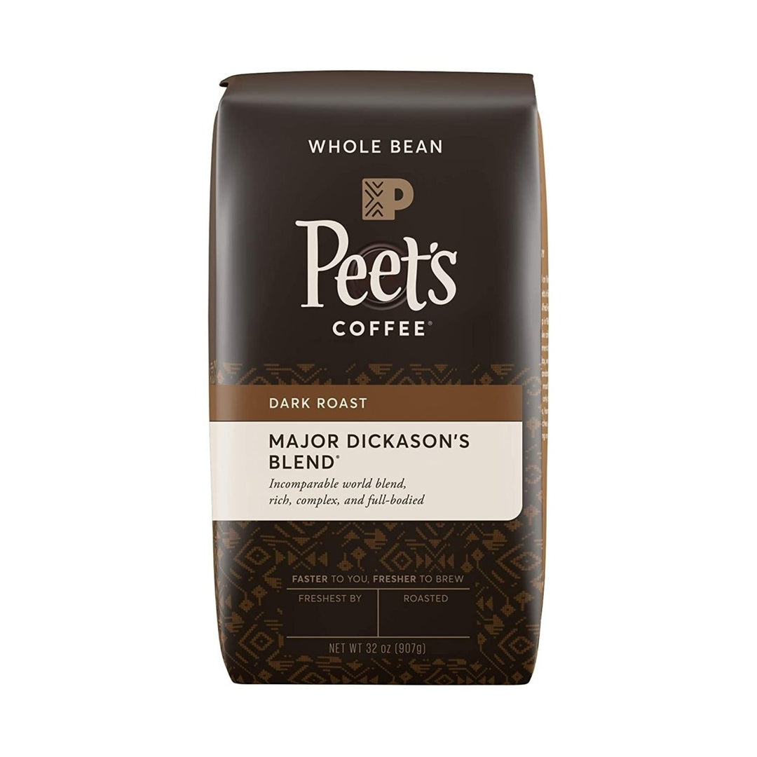 Peets Coffee Major Dickasons Blend CoffeeDark RoastWhole Bean2 Pounds Image 1