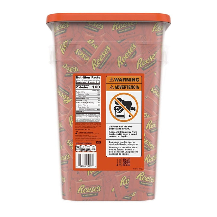 Reeses Milk Chocolate Peanut Butter Cups Snack Size 206.8 Ounce (375 Pieces) Image 2