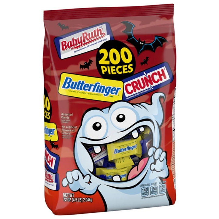 Butterfinger Baby Ruth and Crunch Assorted Bag (200 Count) Image 1