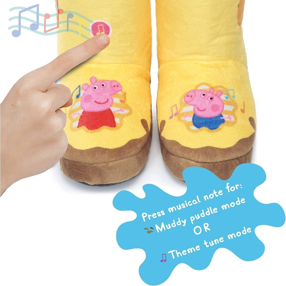 Peppa Pig Muddy Puddle Boots Sings Interactive Wearable Play Dress-up Toy WOW Stuff Image 2