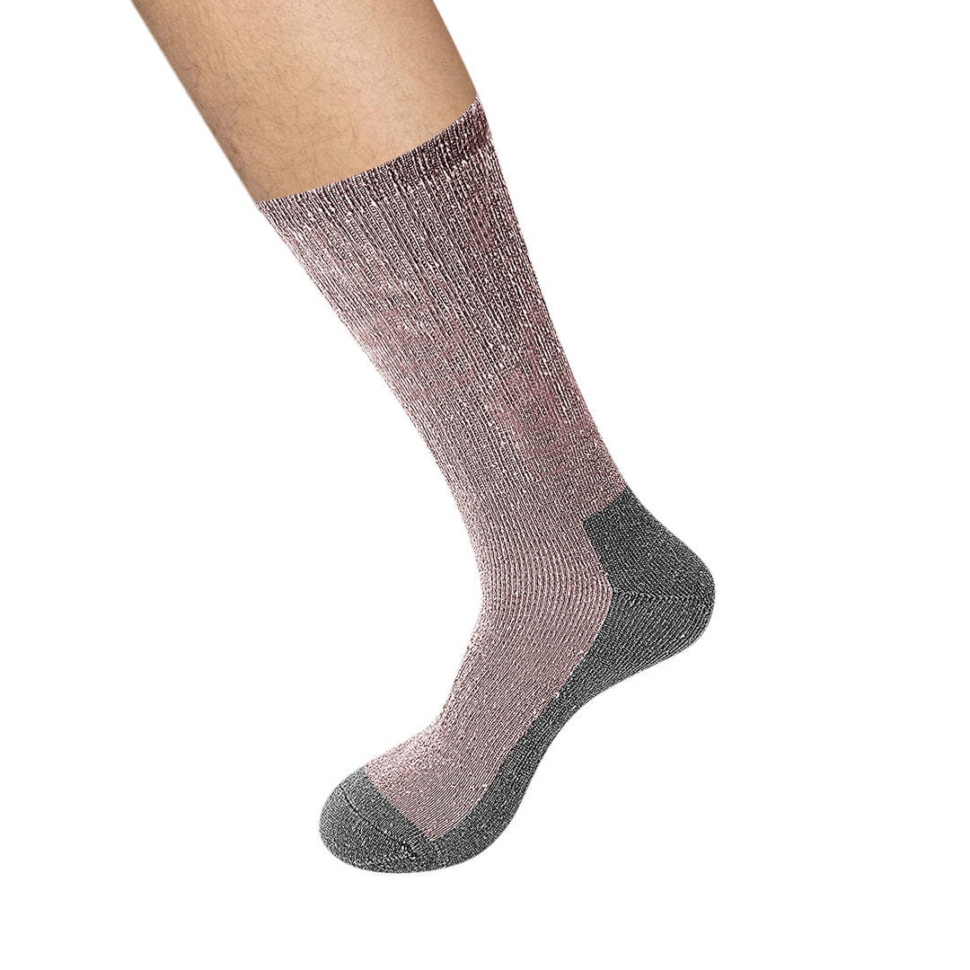 5-Pairs: Mens Warm Thick Merino Lamb Wool Socks for Winter Cold Weathers Image 6