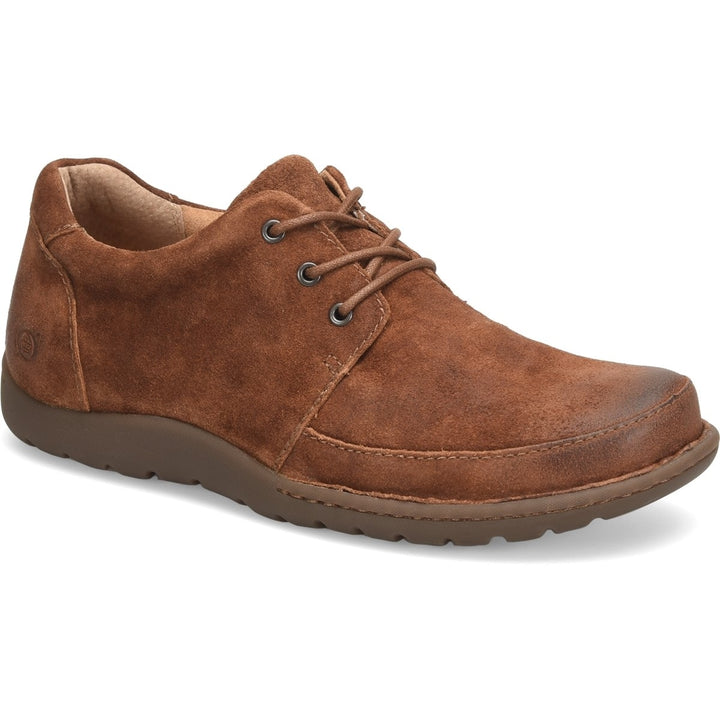 Born Mens Nigel 3-Eye Oxford Rust Tobacco Distressed (Brown) - BM0005326 8 RUST Image 1