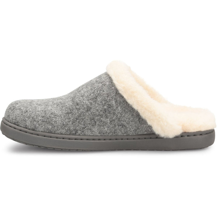 Born Zoe Slipper Grey Wool Combo Size BR0025422 Soft Shearling Lined Clog Image 3