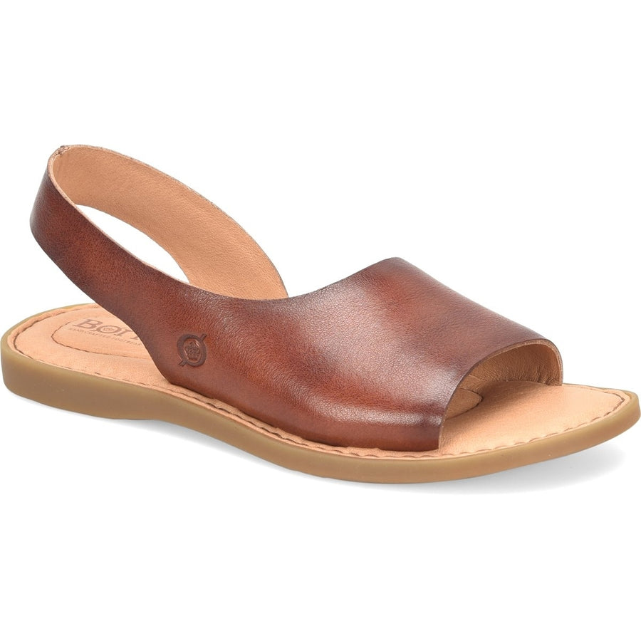 Born Womens Inlet Sandal Dark Tan (Brown) - BR0002292 Dark Tan Image 1