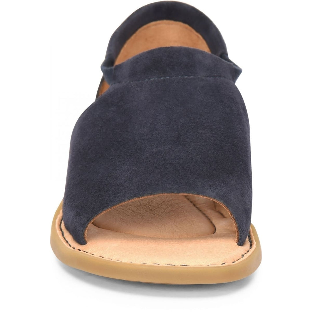 Born Womens Cove Modern Sandal Navy River Suede - BR0019534  Navy Image 4