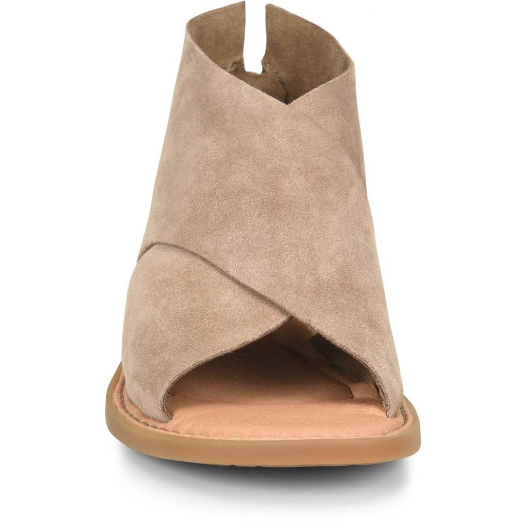 BORN Womens Iwa Sandal Taupe Suede (Beige) - F78017 TAUPE Image 4