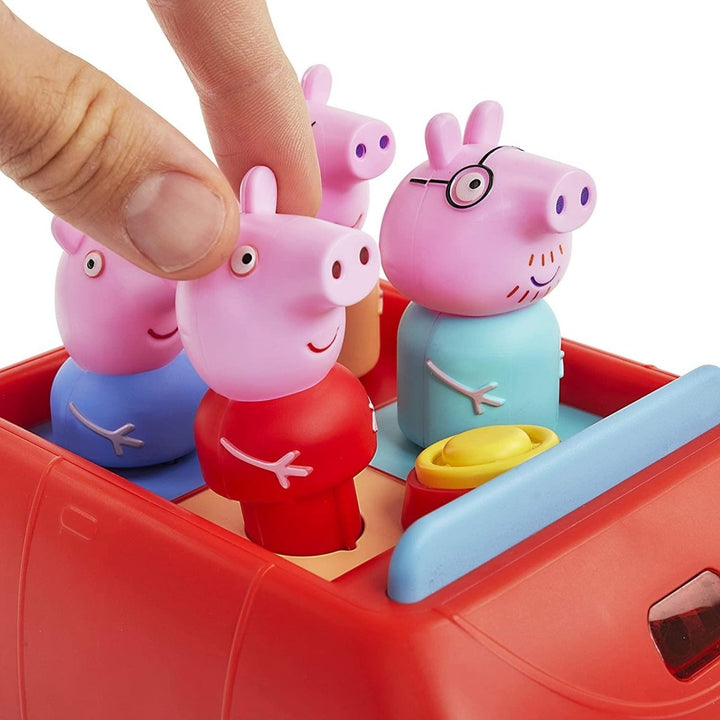 Peppa Pigs Family Red Clever Car Lights Sounds George Daddy Mummy Pig WOW Stuff Image 4