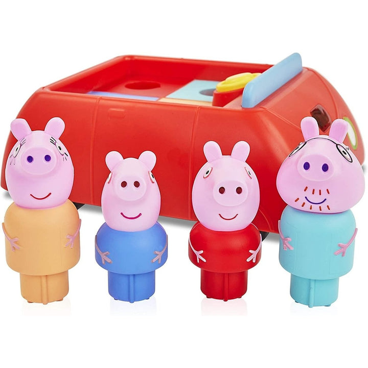 Peppa Pigs Family Red Clever Car Lights Sounds George Daddy Mummy Pig WOW Stuff Image 7