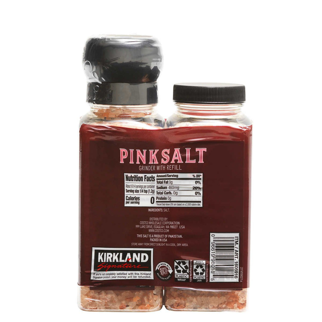 Kirkland Signature Pink Salt Grinder wtih Refill 13 Ounce (2 Count) Image 3