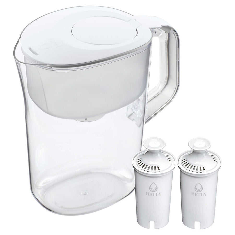 Brita Champlain Water Filter Pitcher 10 Cup with 2 Filters Image 1