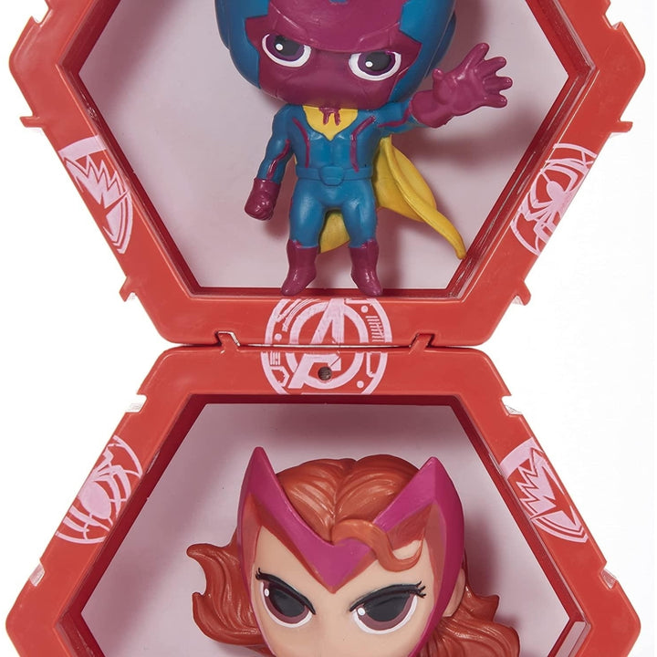 WOW Pods Vision and Scarlet Witch Avengers Ligh-Up Twin Pack Figures Connect Collectible WOW! Stuff Image 4