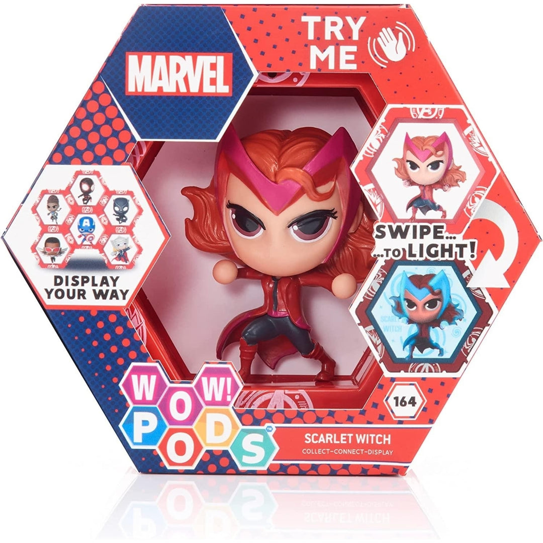 Avengers Scarlet Witch Wanda Maximoff Light-Up Figure Marvel Superhero Disney WOW! Stuff Image 1