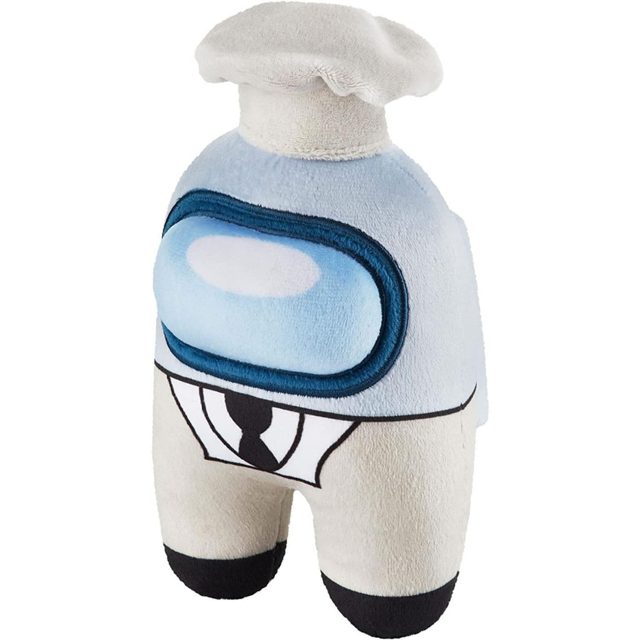 Among Us Plush Buddy White Crewmate The Chef 8" Online Video Game Character P.M.I. Image 1