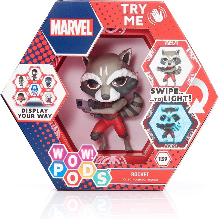 WOW Pods Rocket Light-Up Guardians of The Galaxy Collection Movie WOW! Stuff Image 1