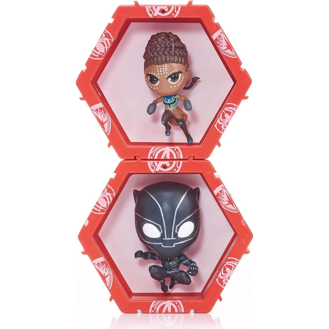 WOW Pods Black Panther Shuri Twin Pack Wakanda Forever Collection Light-Up WOW! Stuff Image 2