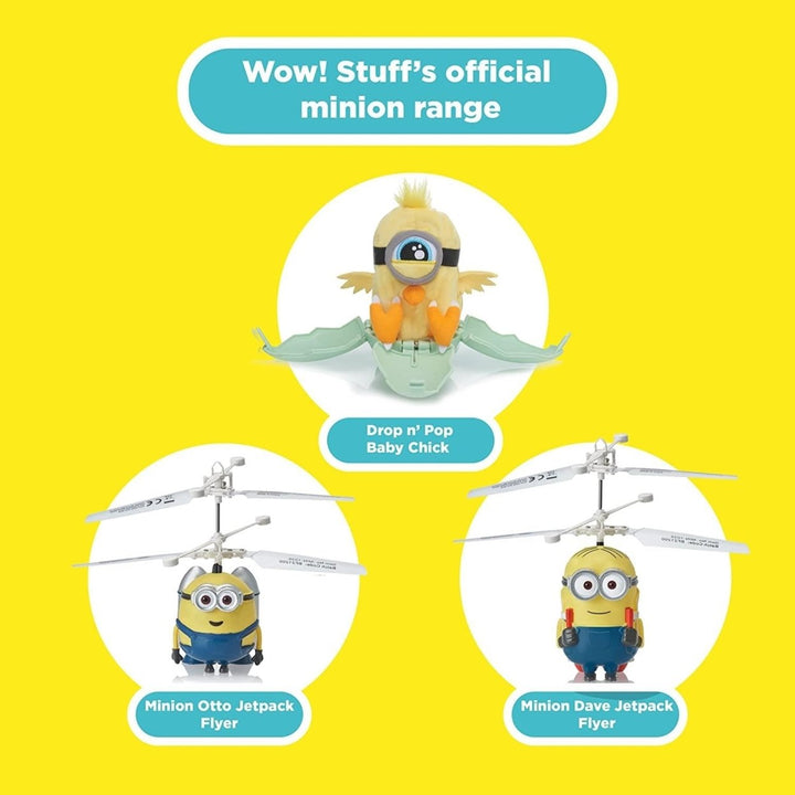 Minions Rise of Gru Drop n Pop Zodiac Chicken Instant Hatch Egg Removable WOW Stuff Image 7