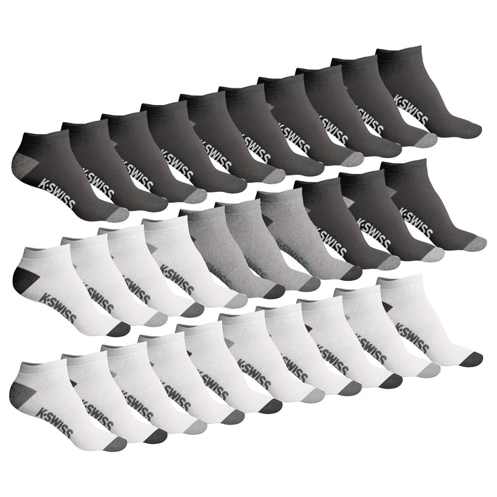 Mens Athletic No Show Ankle Socks 20 Pairs Lightweight Moisture Wicking Size 10-13 Image 2