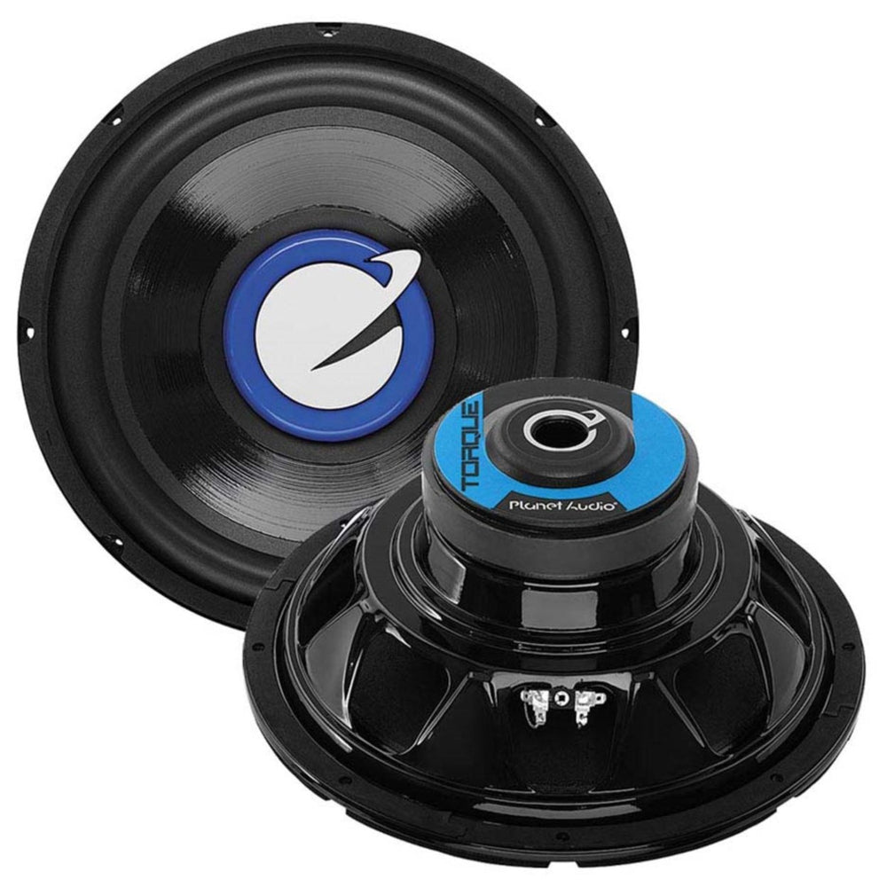 Planet Audio TQ10S 10 Inch 1200W Single Voice Coil Car Subwoofer Black Image 2