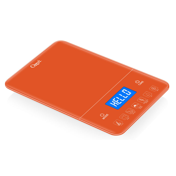 Ozeri Touch III 22 lbs Bakers Kitchen Scale with Calorie Counter Glass Platform Image 11