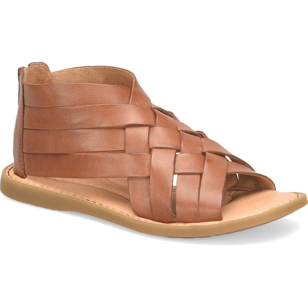 Born Women's Iwa Woven Sandal Cuoio Brown - BR0032906  BROWN Image 1