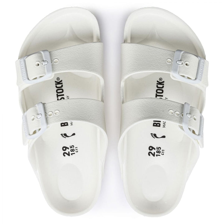 BIRKENSTOCK Kids Arizona White EVA Sandal 1018941 Waterproof Lightweight Unisex Image 3