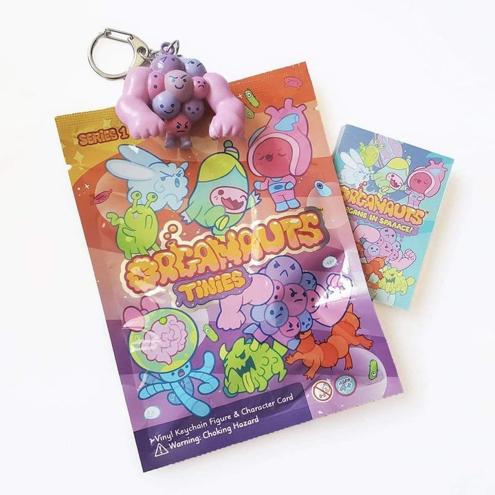 Organauts Tinies Keychain 3pk Collectible Character Surprise Know Yourself Series 1 Image 10