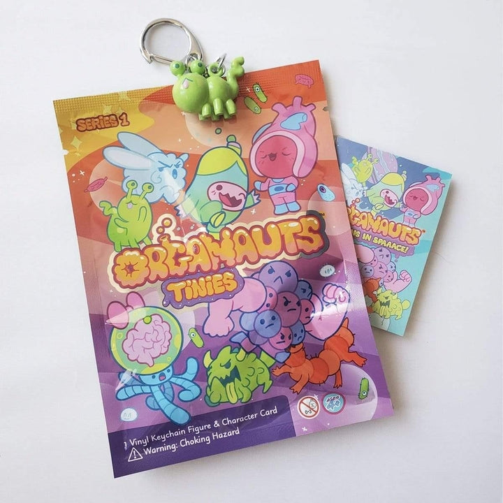 Organauts Tinies Keychain 3pk Collectible Character Surprise Know Yourself Series 1 Image 11