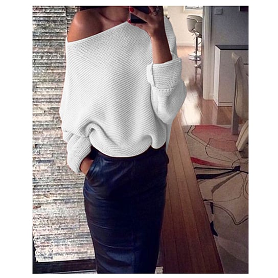 Off-Shoulder Sweater Image 1