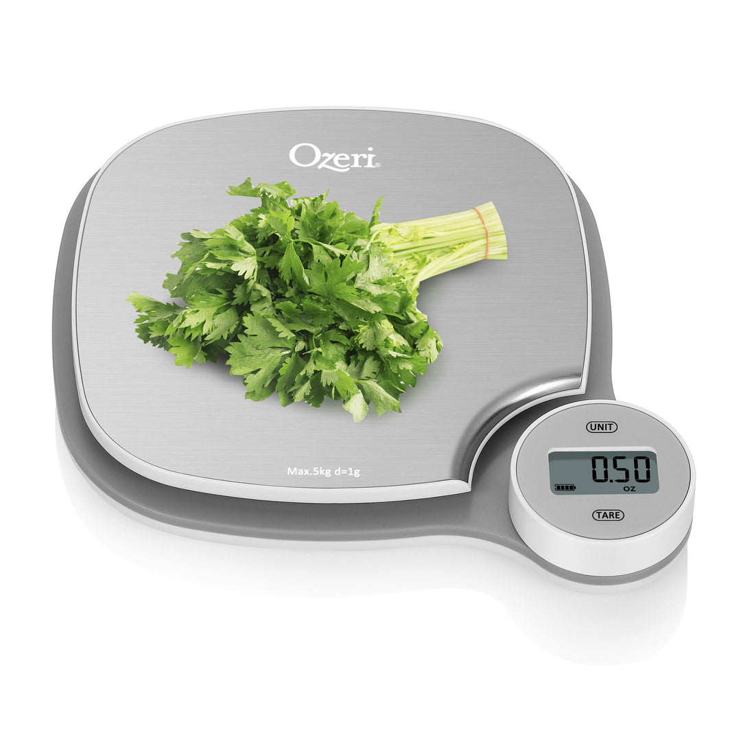Ozeri ZK27 Kitchen Scale in Stainless Steel, with Battery-Free Kinetic Charging Technology Image 4