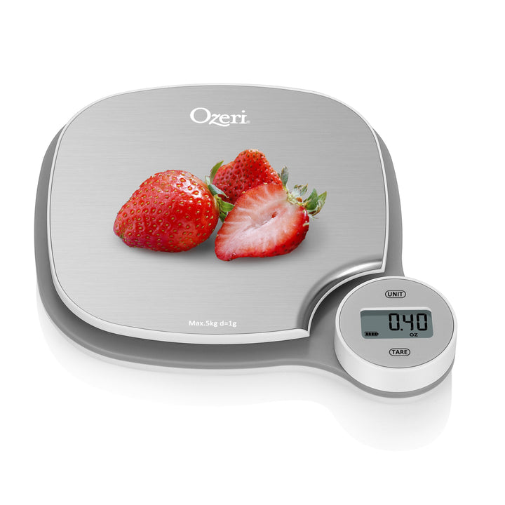 Ozeri ZK27 Kitchen Scale Stainless Steel Battery-Free Kinetic Charging 5000g Image 4