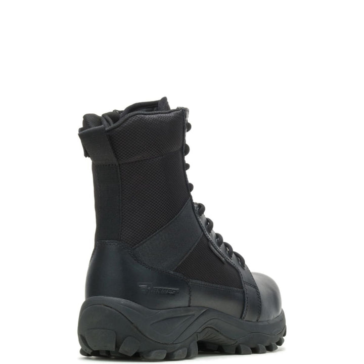 Bates Mens Fuse 8-inch Side Zip Waterproof Boot Black - E06508 BLACK Image 4