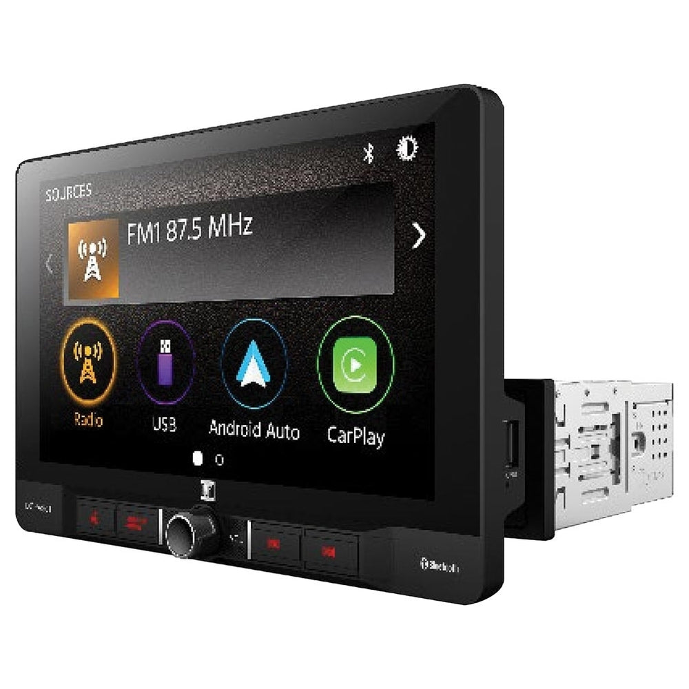 Dual DCPA901 Single DIN 9" Car Stereo w/ Bluetooth Apple Carplay Android Auto Image 2