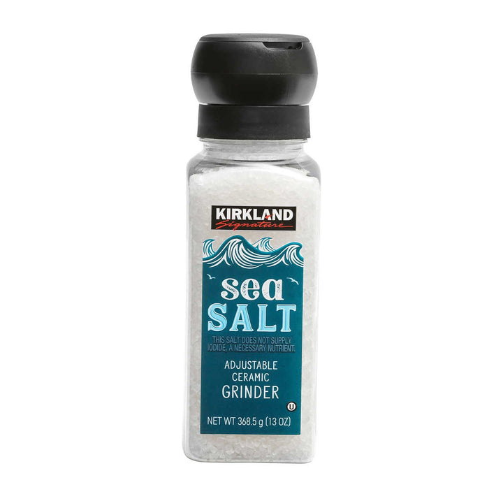 Kirkland Signature Sea Salt Grinder with Refill 13 Ounce (2 Count) Image 4