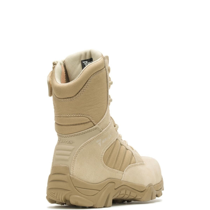 Bates Mens GX-8 Composite Toe Side-Zip Work Boot Desert Tan - E02276  Desert Tan Image 4