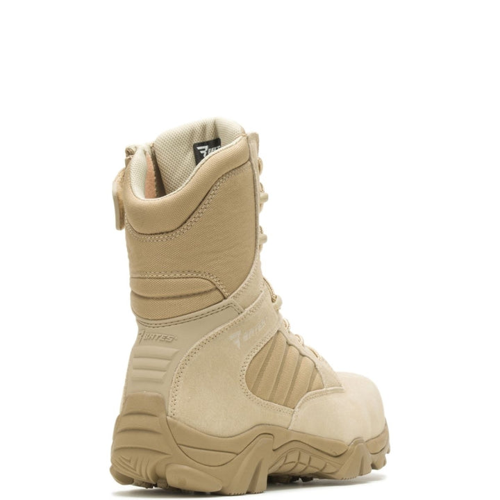 Bates Mens GX-8 Composite Toe Side-Zip Work Boot Desert Tan - E02276 Desert Tan Image 4