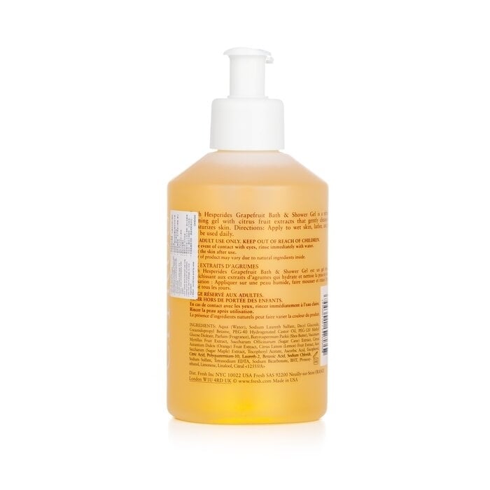 Fresh - Hesperides Grapefruit Bath and Shower Gel (With Pump)(300ml/10oz) Image 3