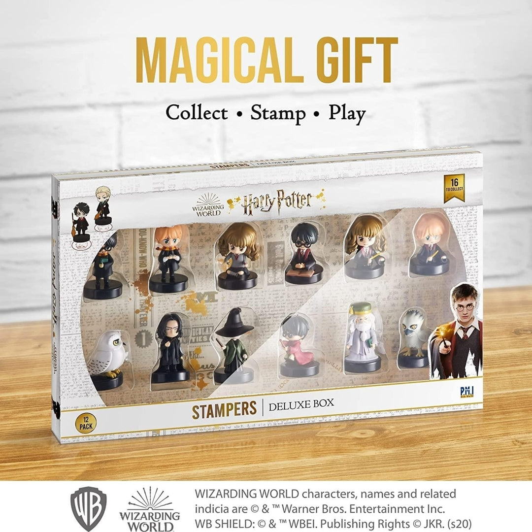 Harry Potter Stampers 12pk Hedwig Buckbeak Albus Weasley Figure Set PMI International Image 3