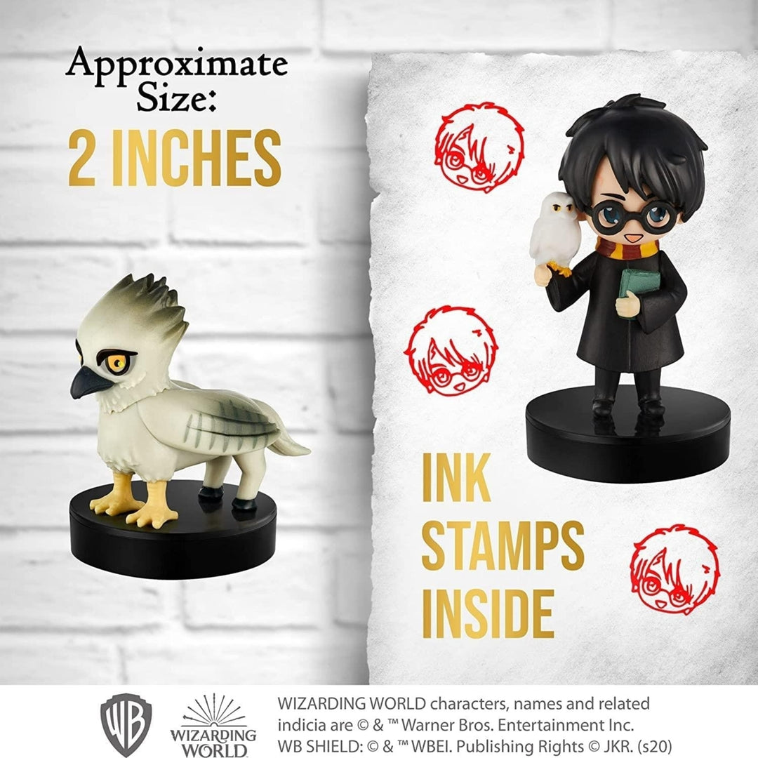 Harry Potter Stampers 12pk Hedwig Buckbeak Albus Weasley Figure Set PMI International Image 6