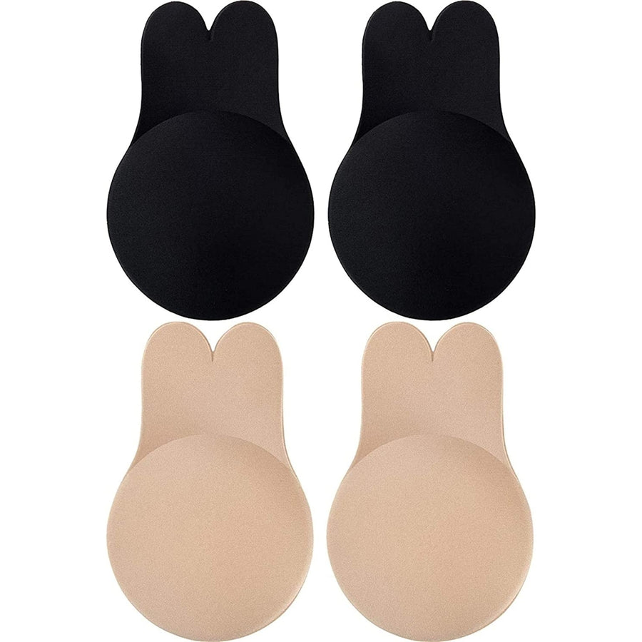 2 Pairs Adhesive BraBreast Lift Strapless Backless Bra for Women Image 1
