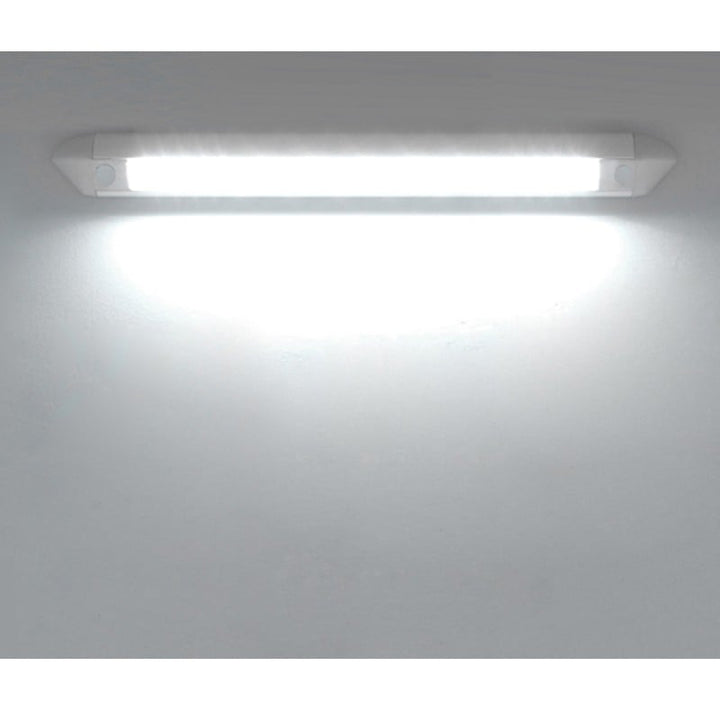 12V LED Porch Light Fixture 10 Inch Weatherproof Cool White RV Camper Awning Image 4