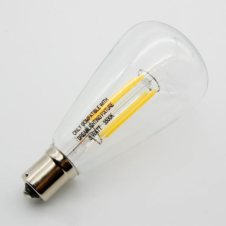 Dream Lighting LED Vintage Edison Bulb Neutral White 3500K Pack of 2 Image 3