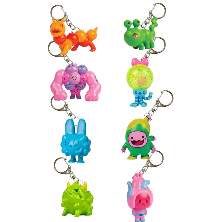 Organauts Keychain Figure Set 6pc Space Bio-Heroes Learning Toy Know Yourself Image 3