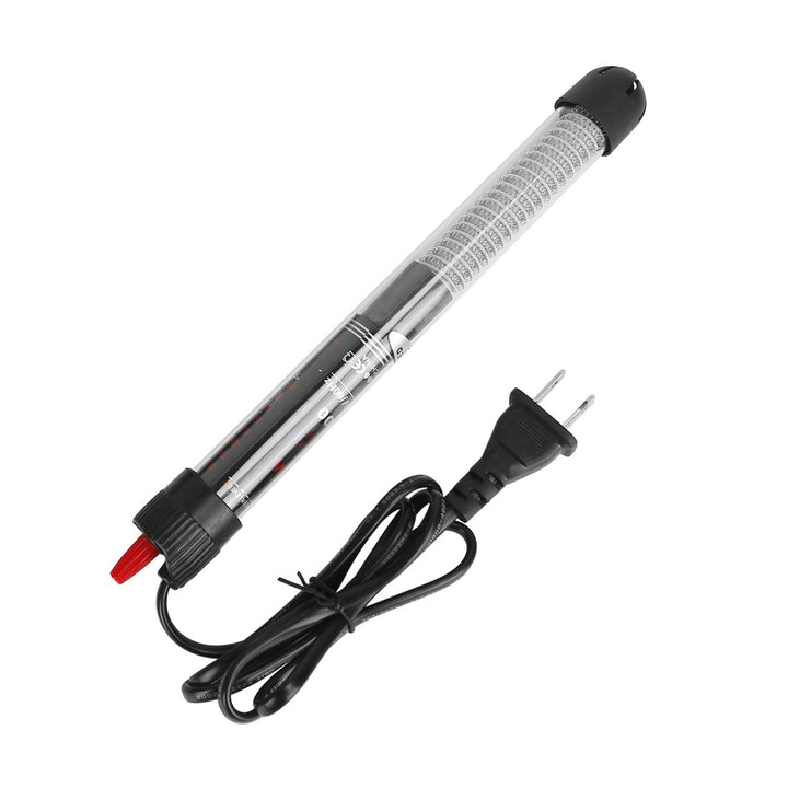 Submersible Aquarium Heater Adjustable Fish Tank Heater Thermostat Water Heating Rod with 2 Suction Cups Image 8