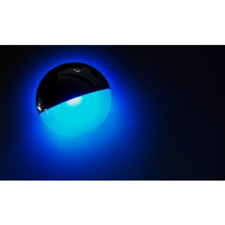 LED 12Volt Stainless Steel Step Courtesy Lights For Boat Cabin Semi Round Blue X2 Image 2