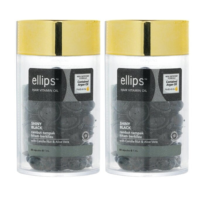 Ellips - Hair Vitamin Oil - Shiny Black(2x50capsules) Image 1